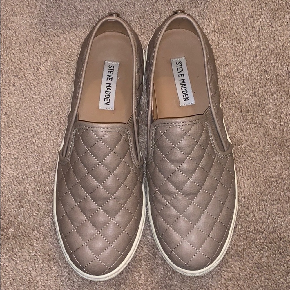 Steve Madden Quilted Slip-On Sneakers